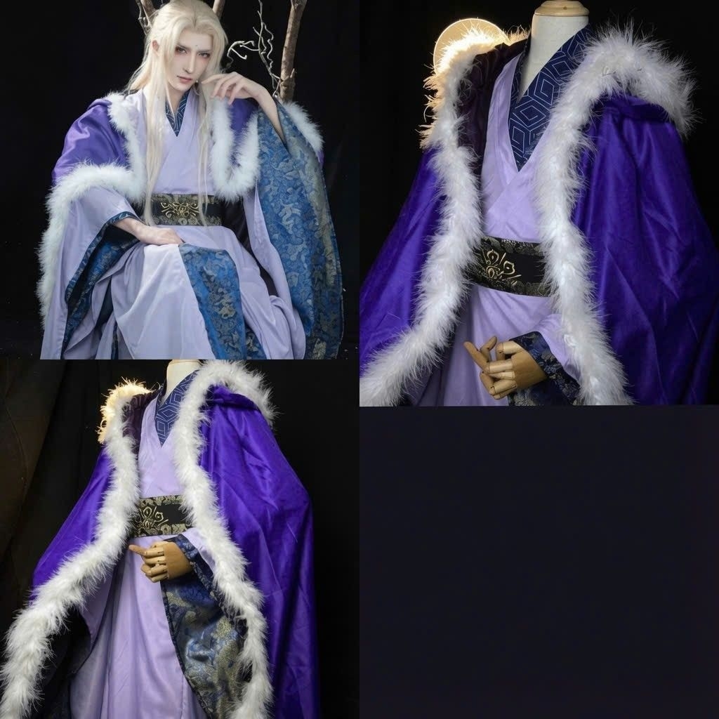 Trang phục hán phục cổ trang nam kiếm hiệp cosplay set 5 món new sẵn