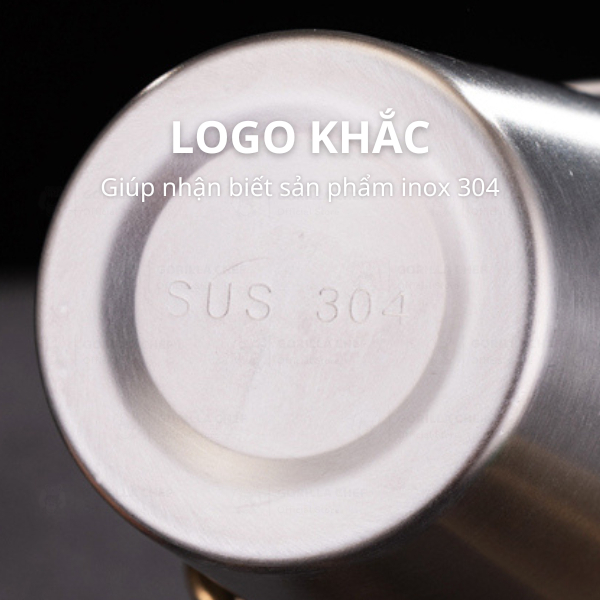 Ly inox 2 lớp, Ly uống nước chất liệu thép không gỉ, Cốc Inox dày dặn, an toàn | BigBuy360 - bigbuy360.vn