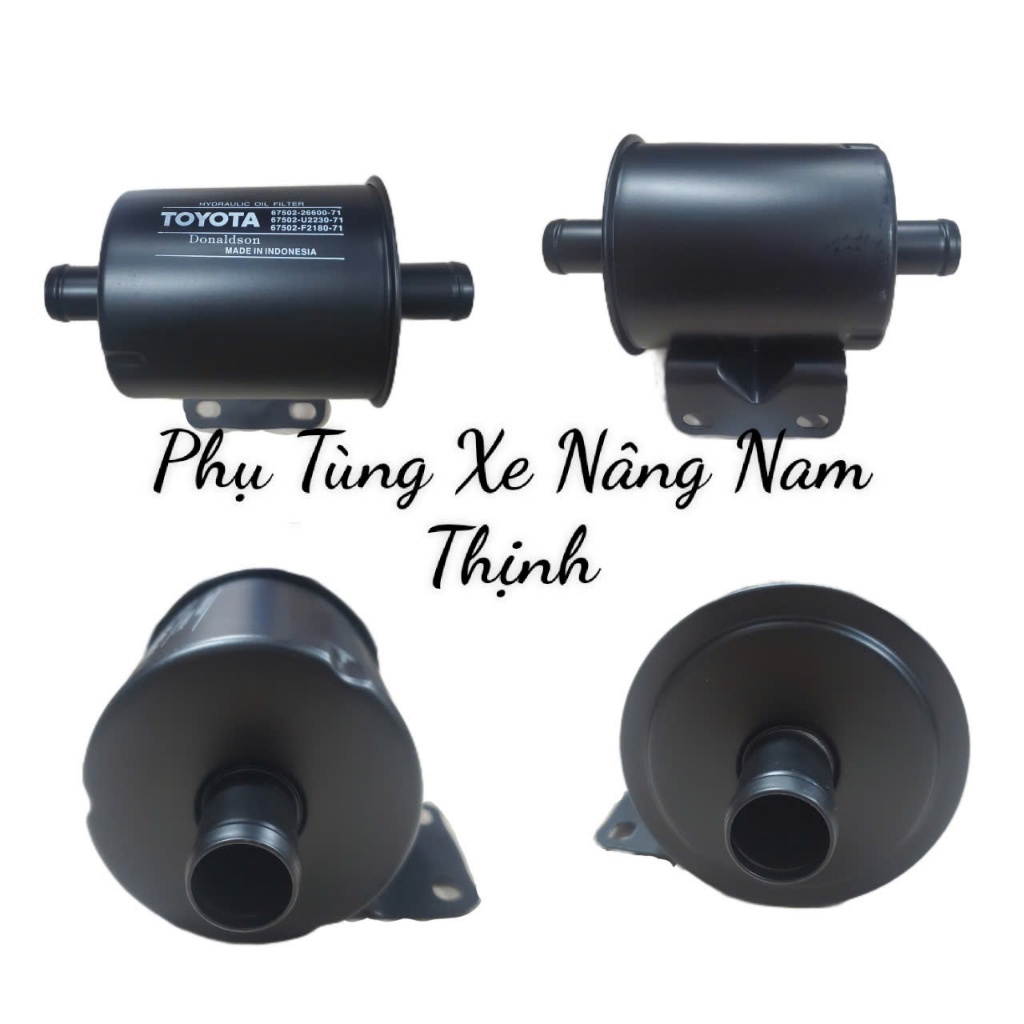 LỌC THỦY LỰC HỒI XE NÂNG TOYOTA 1-3 TẤN 8FD25 - 30 (2 Đầu). PHỤ TÙNG XE NÂNG