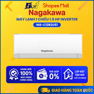 NIS-C12R2U51 - Máy lạnh Nagakawa Inverter 1.5 HP NIS-C12R2U51 - Hàng chính hãng