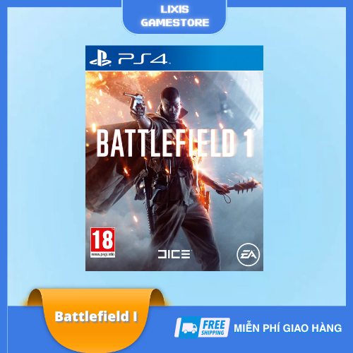 Đĩa Playstation/PS4 Battlefield I