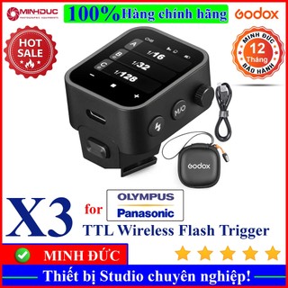 Trigger Godox X3 for Olympus and Panasonic TTL Wireless Flash ( MINH ĐỨC )