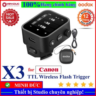 Trigger Godox X3 for Canon TTL Wireless Flash ( MINH ĐỨC )
