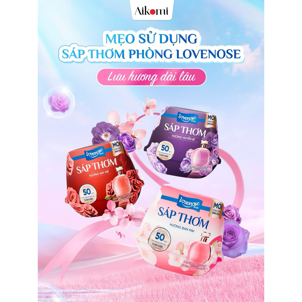 Aikomi - Sáp thơm Lovenose