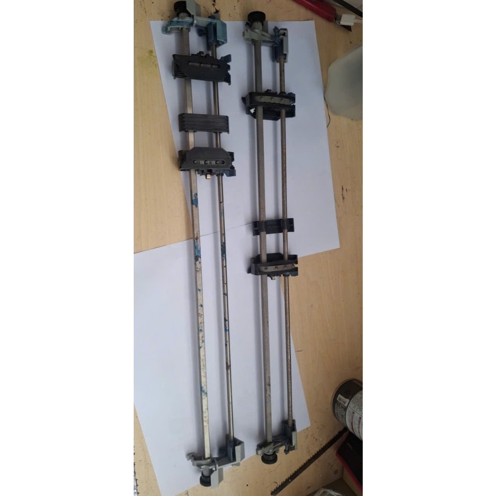 Nẹp cuốn giấy thước kéo giấy liên tục máy in kim Lq2190 LQ 2190 LQ-2190 ( bóc máy)