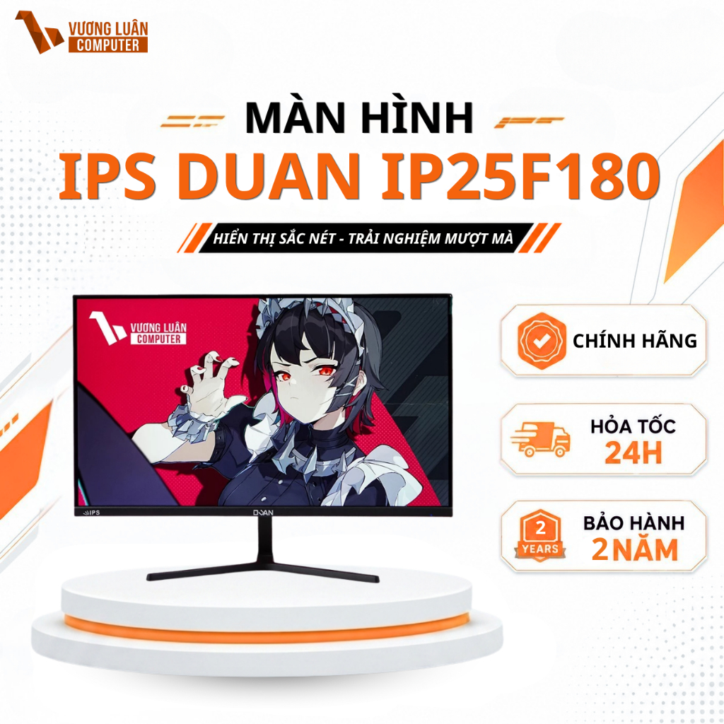 Màn hình 25 Inch 180Hz DUAN IP25F180 - Chính hãng