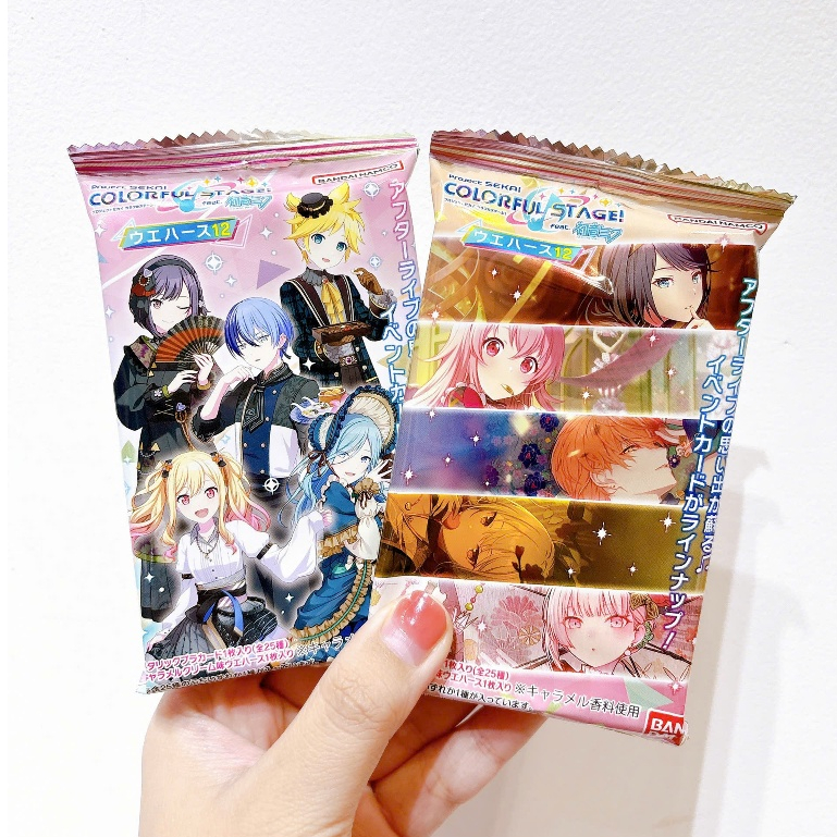 [WibuStation] Bánh xốp kèm card nhân phẩm Project Sekai Colorful Stage ft Hatsune Miku Vol 12