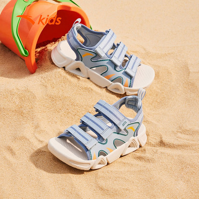 Anta Kids Sandal Thời Trang Bé Trai Đế Êm A12529929 | Dép Đi Học, Dép Quai Hậu Bé Trai
