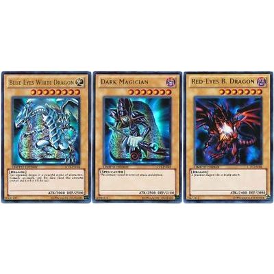 Combo 3 lá LC01 - Dark Magician - Blue-Eyes - Red-Eyes
