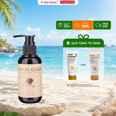 Dầu gội thảo dược Nature Queen 100ml - Sao Thái Dương