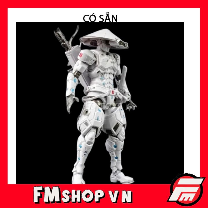 (NOBOX) MÔ HÌNH NHÂN VẠT CÓ KHỚP PS-001 GHOST WHITE SNAKE EYES