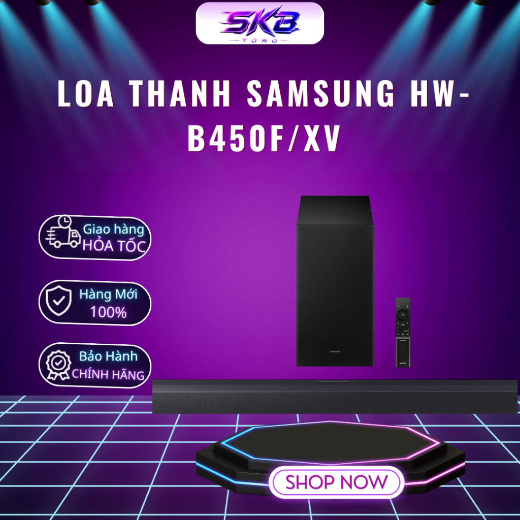 Loa thanh Samsung HW-B450F/XV - Bảo Hành Chính Hãng 12 Tháng