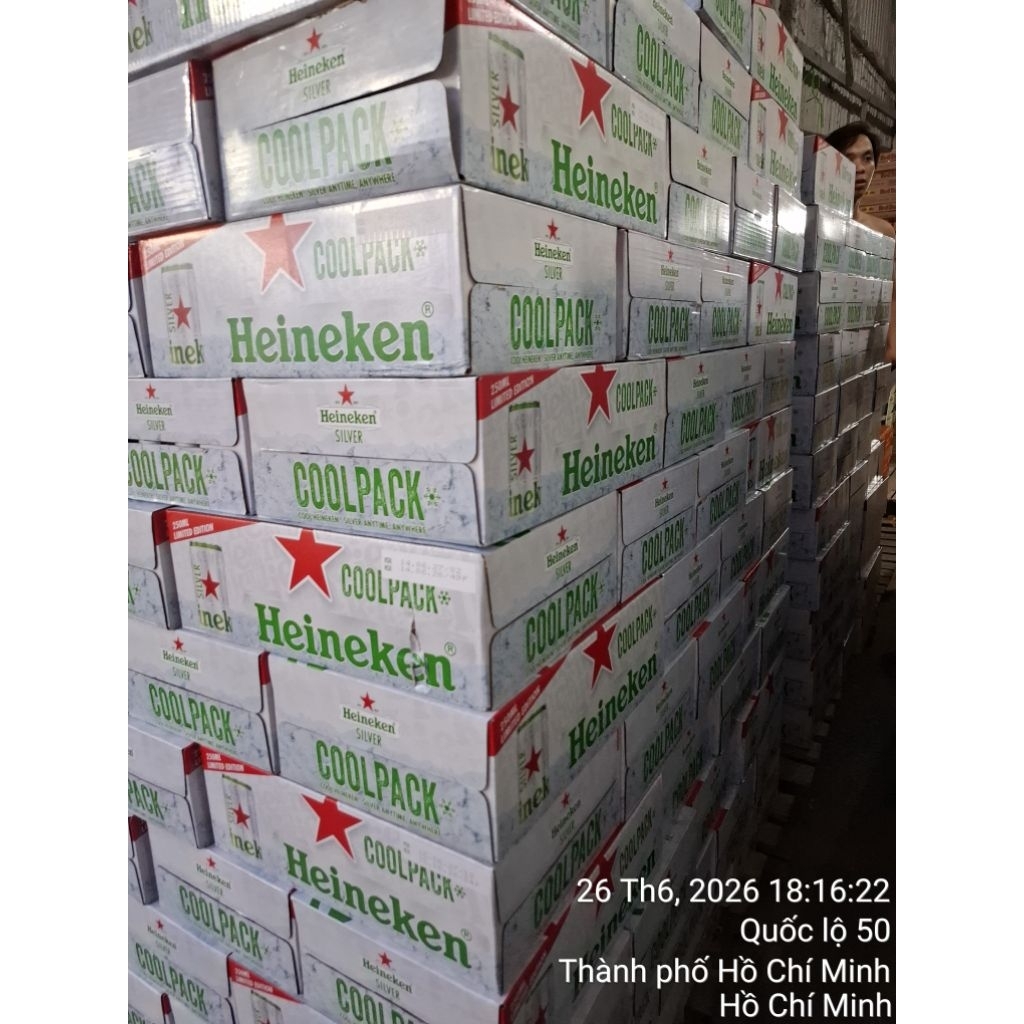 bia heineken cookpack 250ml