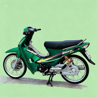 Tem theo xe Wave Thailand 2001 110cc  ( Xương cá )