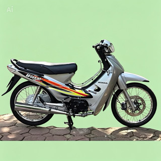 Tem theo xe Wave Thailand 2001 110cc  ( Xương cá )