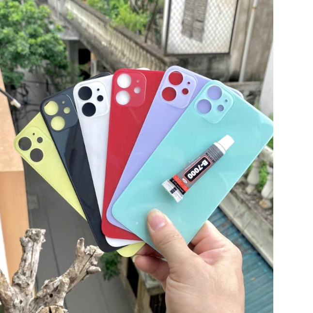 [ KÍNH LỖ TO ] Kính lưng LỖ TO thay thế cho 11 / 11PRO / 11 PROMAX