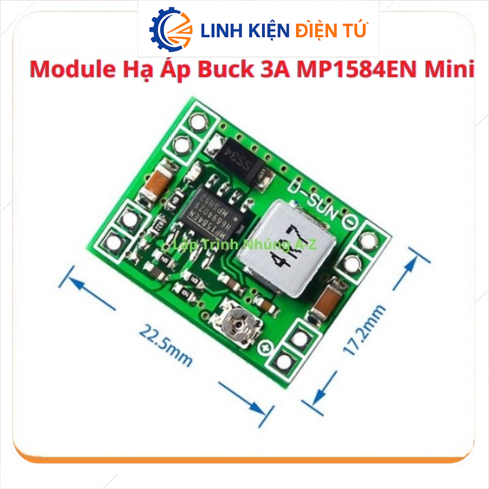 [Linh Kiện Điện Tử][160] Module Hạ Áp Buck 3A MP1584EN Mini