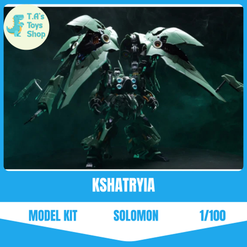 [HÀNG SẴN] Mô hình lắp ghép tích hợp LED 1/100 NZ-666 Kshatriya – Axis Model Works/Solomon ( Có đi k