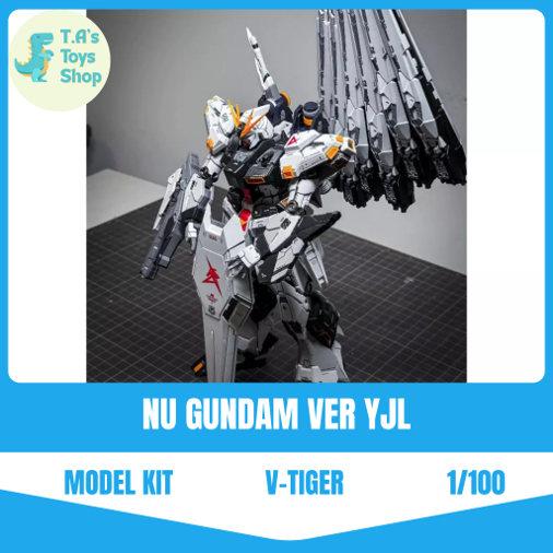 [HÀNG SẴN] Mô hình lắp ráp MG VT V-TIGER Nu Gundam Ver Yujiao Land (Tặng kèm khung xương kim loại, b