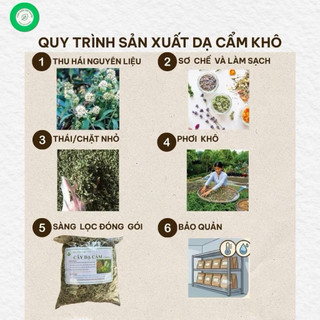 1kg Cây Dạ Cẩm khô ( hàng sạch đẹp, mới ) loại 1