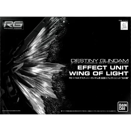 [CÓ SẴN][CHỈ LÀ PHỤ KIỆN] - PBandai RG Destiny Gundam Effect Unit Wing of Light