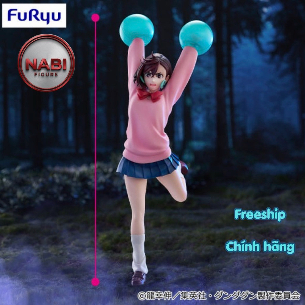 Mô hình Ayase Momo - Dandadan - Trio Try iT Figure chính hãng đồ decor máy tính laptop Okarun Nabi f