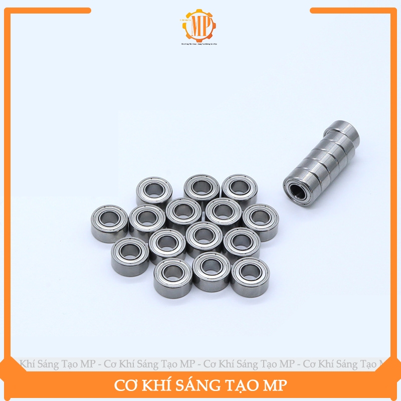 [ Set 10 Vòng Bi Mini 693ZZ ] Bạc Đạn Mini, Vòng Bi 693zz Êm Mượt, Cốt 3x8x4mm - Thép Chịu Lực Siều 