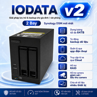 Nas IOData v2 2bay full tính năng
