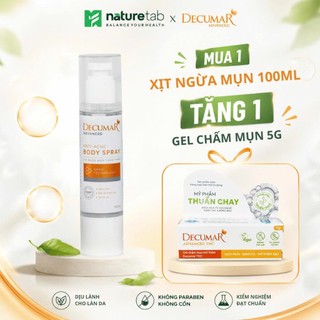 Xịt mụn toàn thân Decumar Advanced 100ml