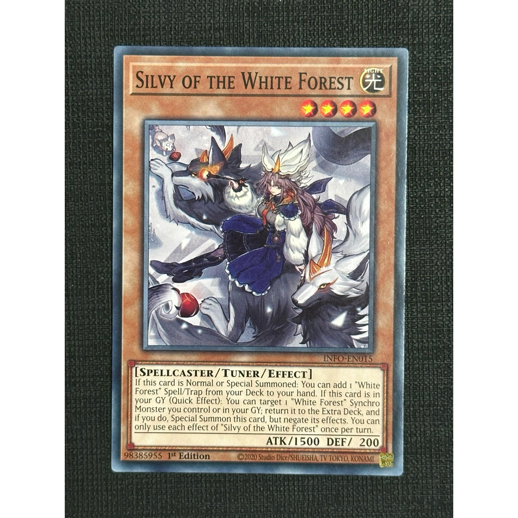 [TCG] Thẻ bài Yugioh Silvy of the White Forest