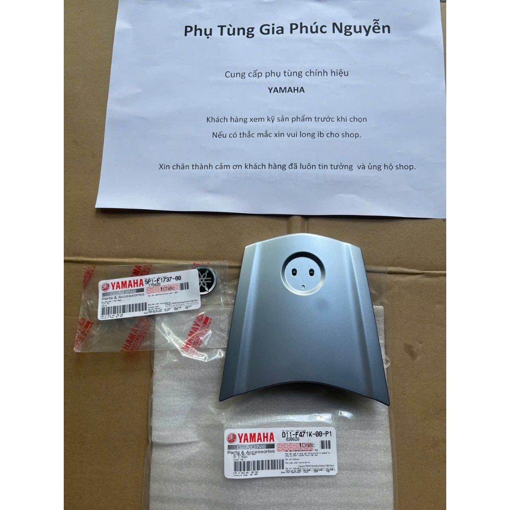 Ốp ĐUÔI NVX V3 kèm tem, chính hãng yamaha