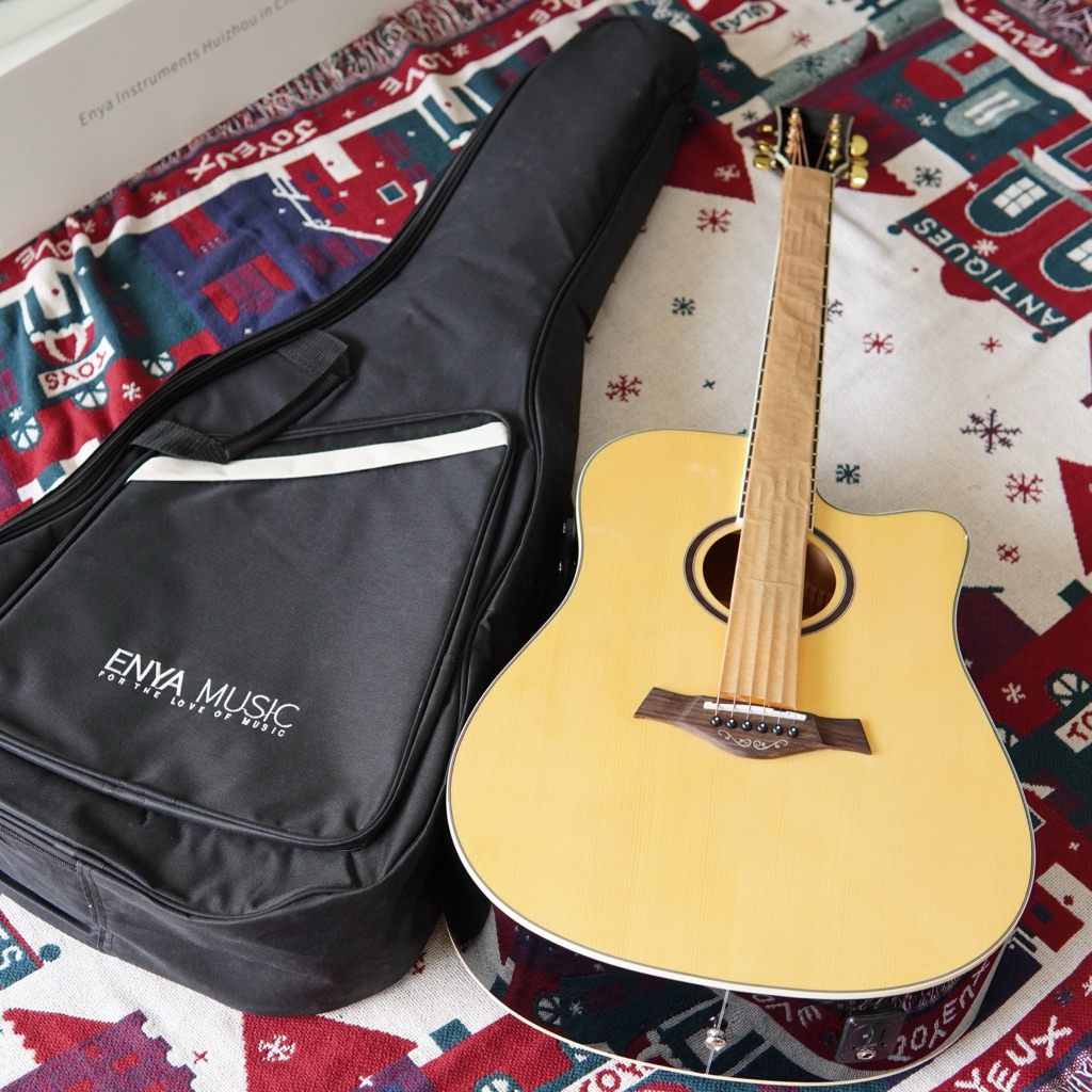 Guitar Acoustic Enya ED18 EQ Just Pro