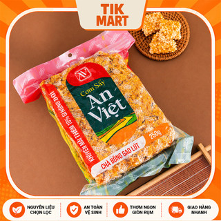 Cơm Cháy Gạo Lứt Chà Bông 1kg - Snack Ăn Vặt Giòn An Việt