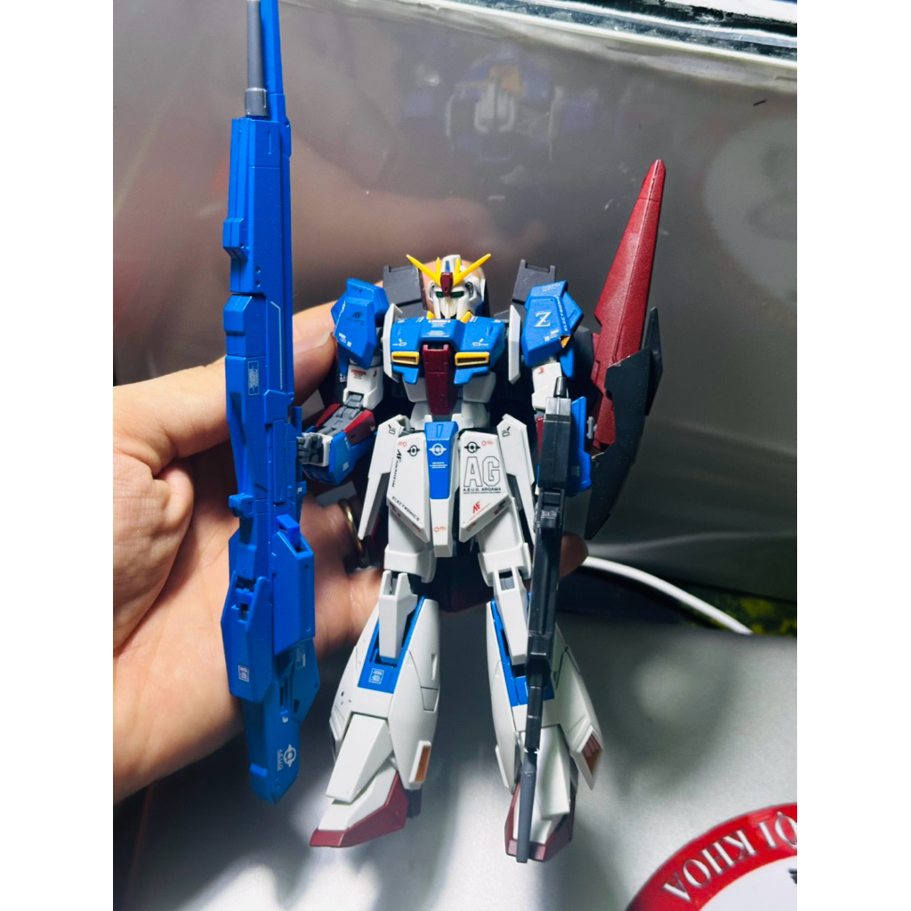 HG zeta gundam bandai custom paint full