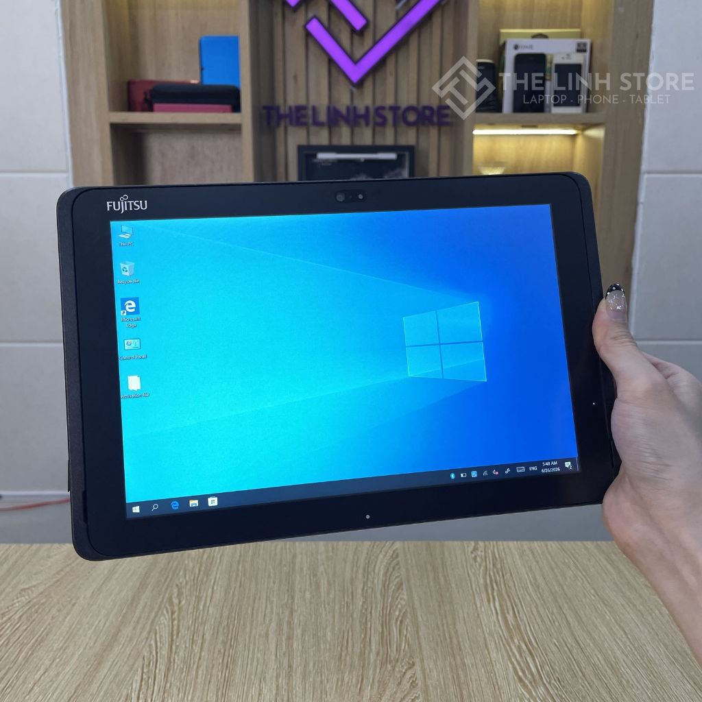 [Máy Cũ] Máy tính bảng Fujitsu Arrows Tab Q507 - Atom X5 Z8550 chạy Window 10 | BigBuy360 - bigbuy360.vn