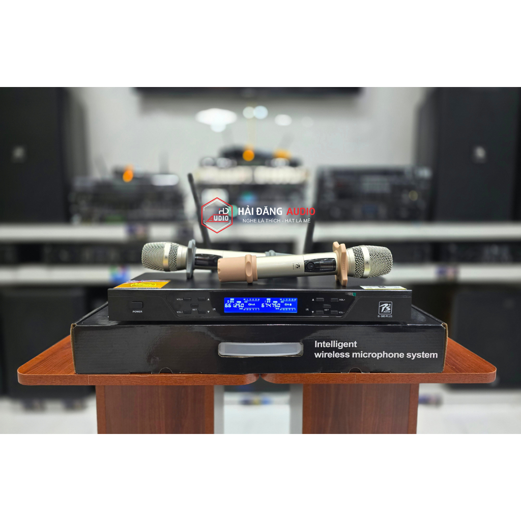 Micro cao cấp Ps audio G500 Plus hát siêu nhẹ dày âm