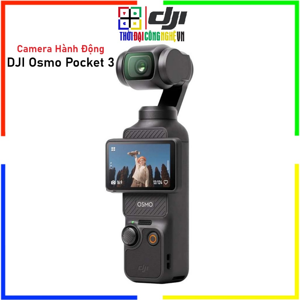 Camera Hành Động DJI Osmo Pocket 3 - Máy Quay Vlog Pocket3 Chính Hãng , Bảo Hành 12 Tháng 1 Đổi 1