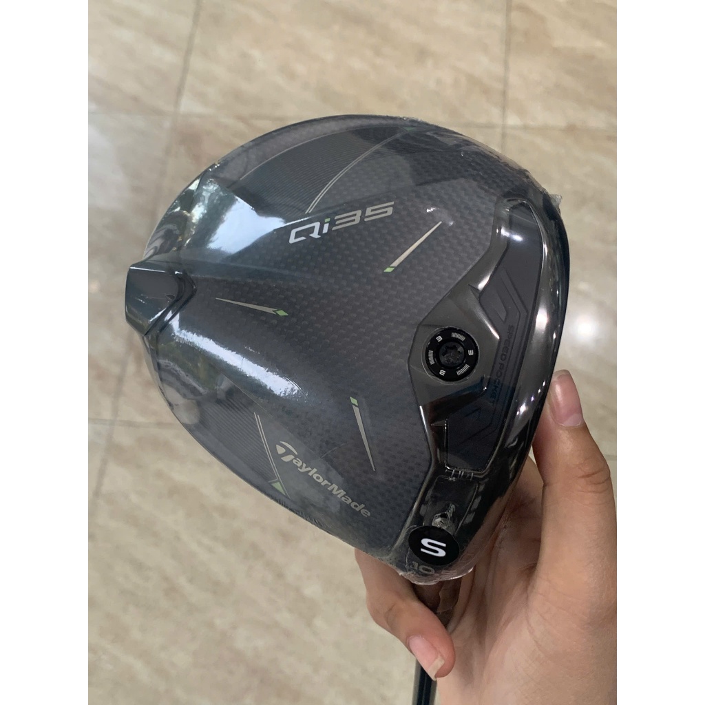 Gậy golf_New Driver Taylormade Qi35 10.5° Shaft Diamana TM55 Flex S (có cover)_7488