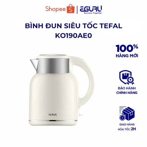 Bình đun siêu tốc Tefal KO190AE0 - Dung tích 1.9L - Bảo Hành Chính Hãng