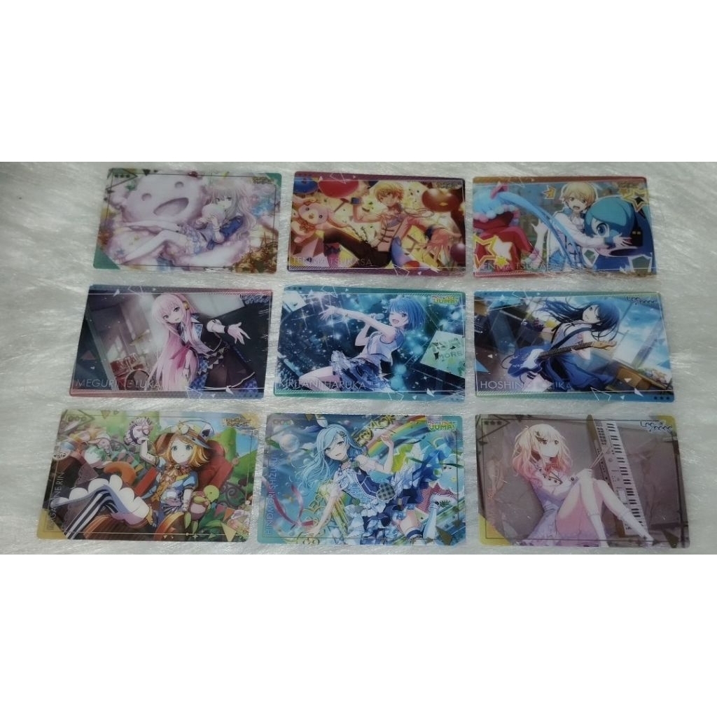 Goods card wafer 3 sao Project Sekai hàng chính hãng