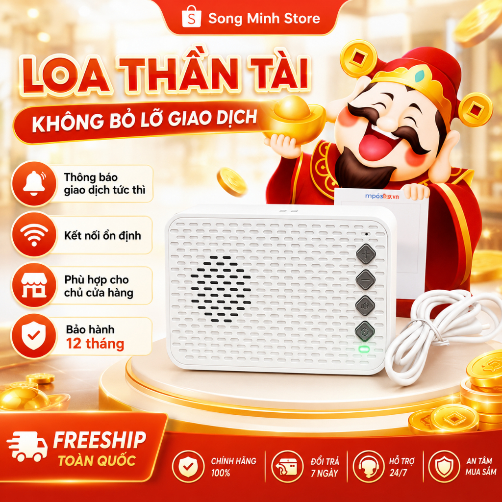 💰📢✨LOA NGÂN HÀNG VPBANK KẾT NỐI WIFI - BẢO HÀNH 12 THÁNG💰📢✨