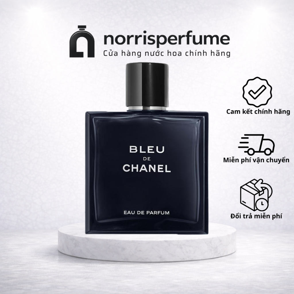 [Chính hãng] Nước Hoa Nam 100ml Chanel Bleu De Chanel EDP Nam Tính, Ấm Áp, Gợi Cảm