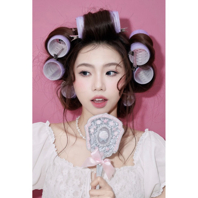 (VAT) Gương Soi Vỏ Sò Shell's Jewel Flower Knows Chính Hãng