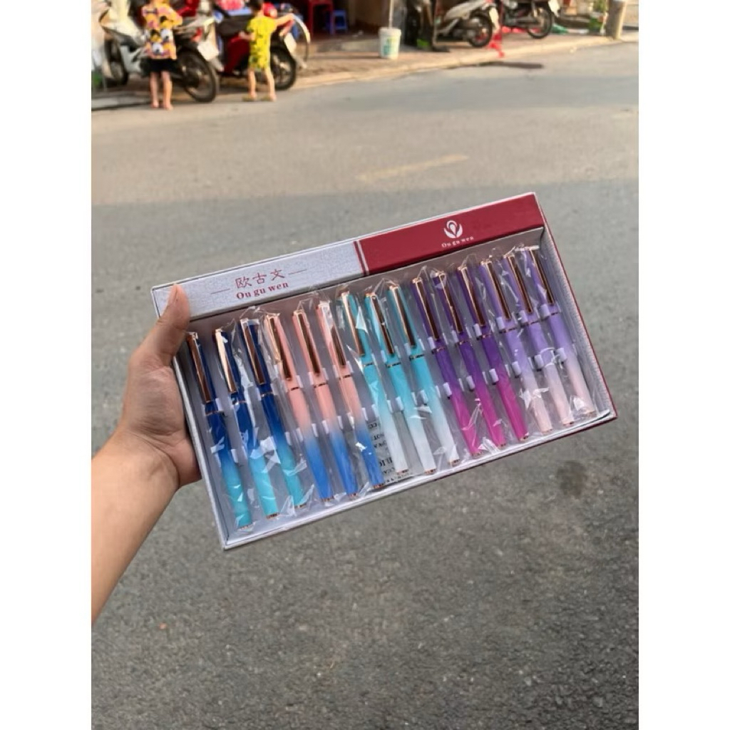 bút máy lá tre nét thanh nét đậm 820