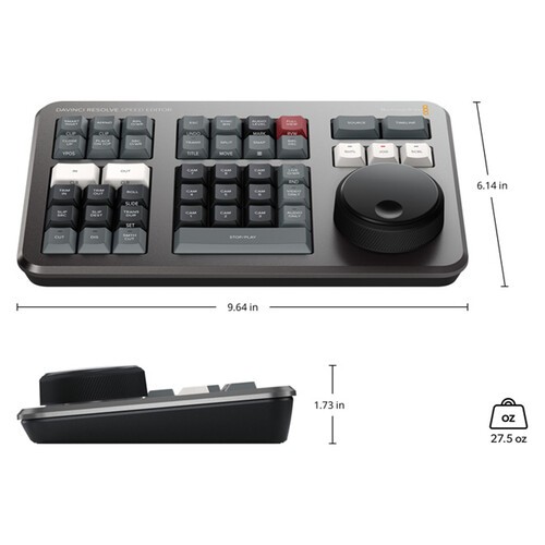 Bàn phím Blackmagic Design DaVinci Resolve Speed ​​Editor(Tặng kèm phần mềm Bản Quyền Davici Resolve