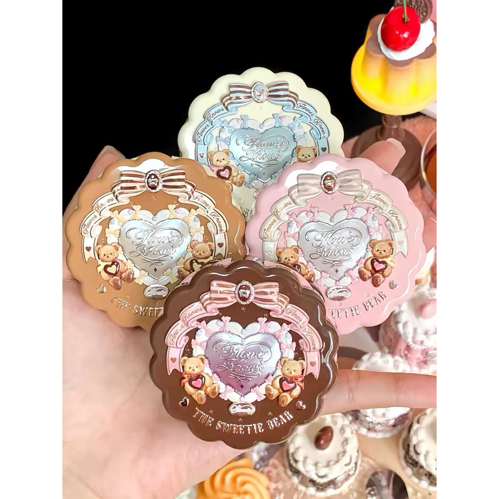 PHẤN MÁ HỒNG FLOWER KNOW SWEETIE BEAR