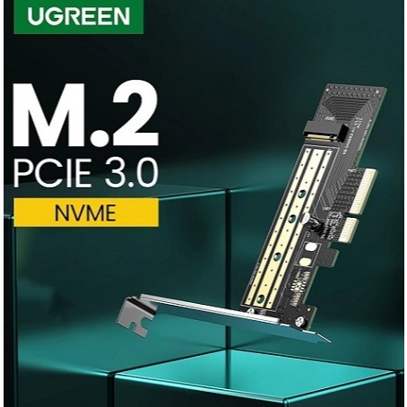 Card chuyển đổi ổ cứng SSD M2 NVMe PCIe 2280 to PCI-E 3 (Hỗ trợ M-Key, 2230/2242/2260/2280 tốc độ 32