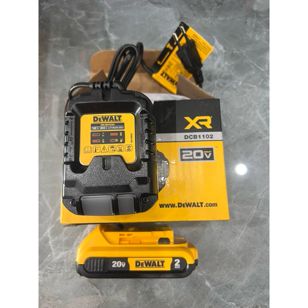 Phụ Kiện Sạc 20V Dewalt DCB1102-DCB1104 Hoàng Tuấn Điện Máy