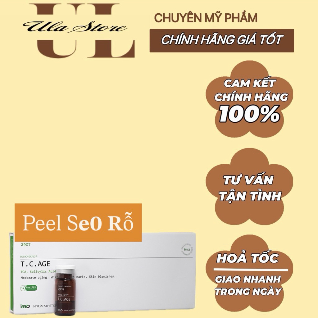 Thay Da Sinh Học / Peel Giúp Cải Thiện Sẹo Rỗ Peel TCA Inno