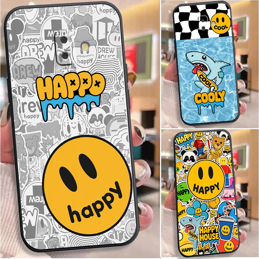 Ốp Lưng điện thoại Samsung J6 / J6 PLUS / J6+ Ốp Lưng in hình mặt cười happy